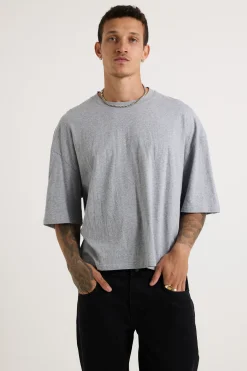 NTH Crop Box Tee Grey