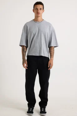 NTH Crop Box Tee Grey
