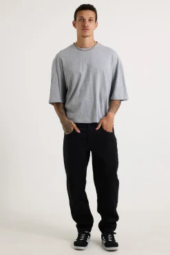 NTH Crop Box Tee Grey