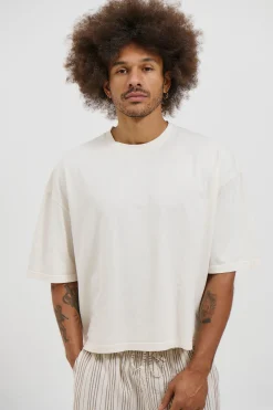 NTH Crop Box Tee Ivory