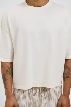 NTH Crop Box Tee Ivory
