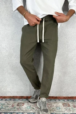 NTH Linen Pant Khaki