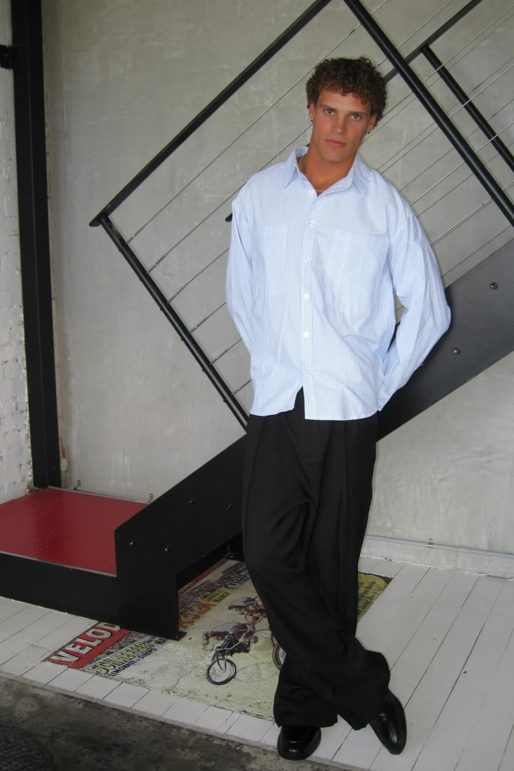 NTH Shirt Stripe Blue