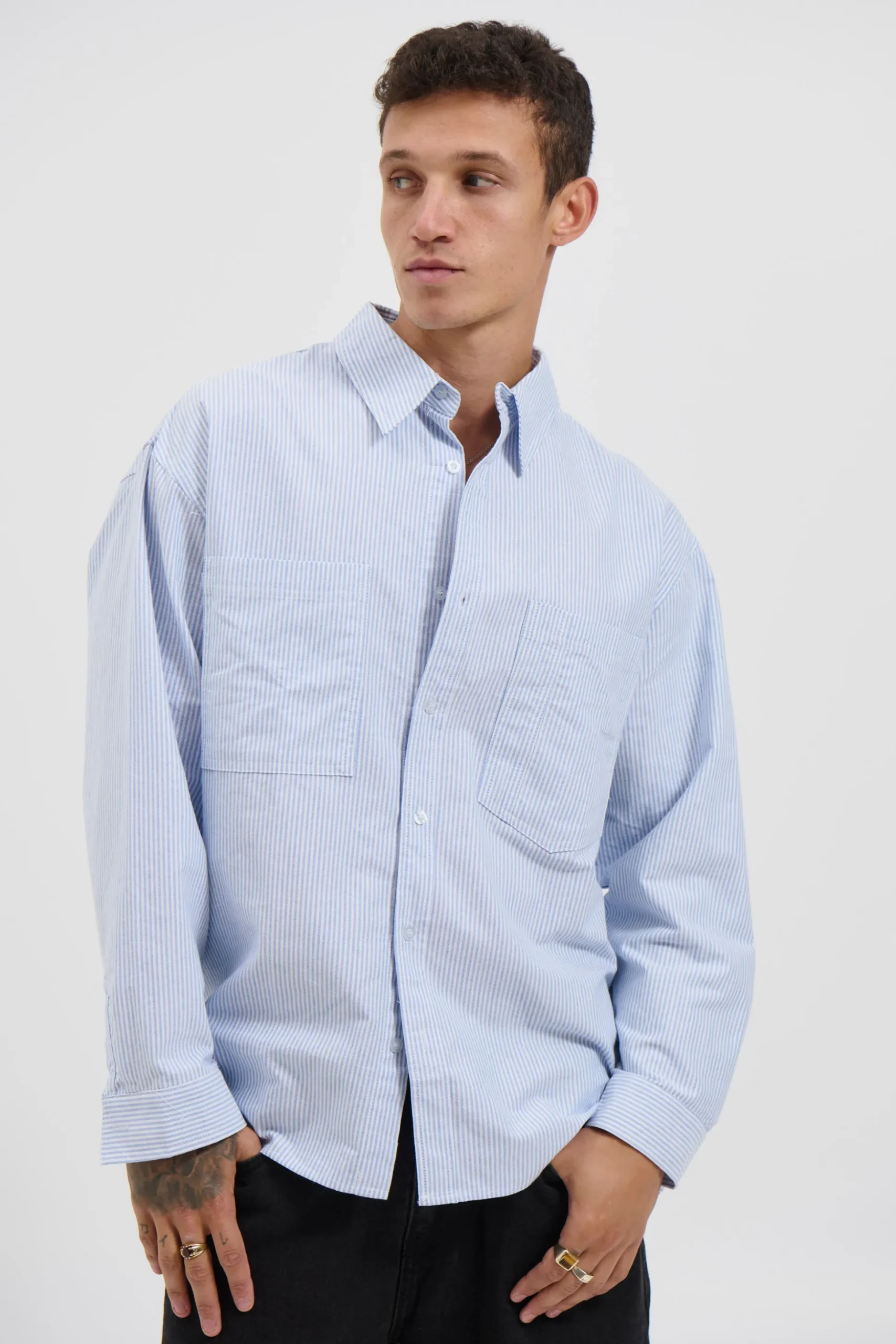 NTH Shirt Stripe Blue