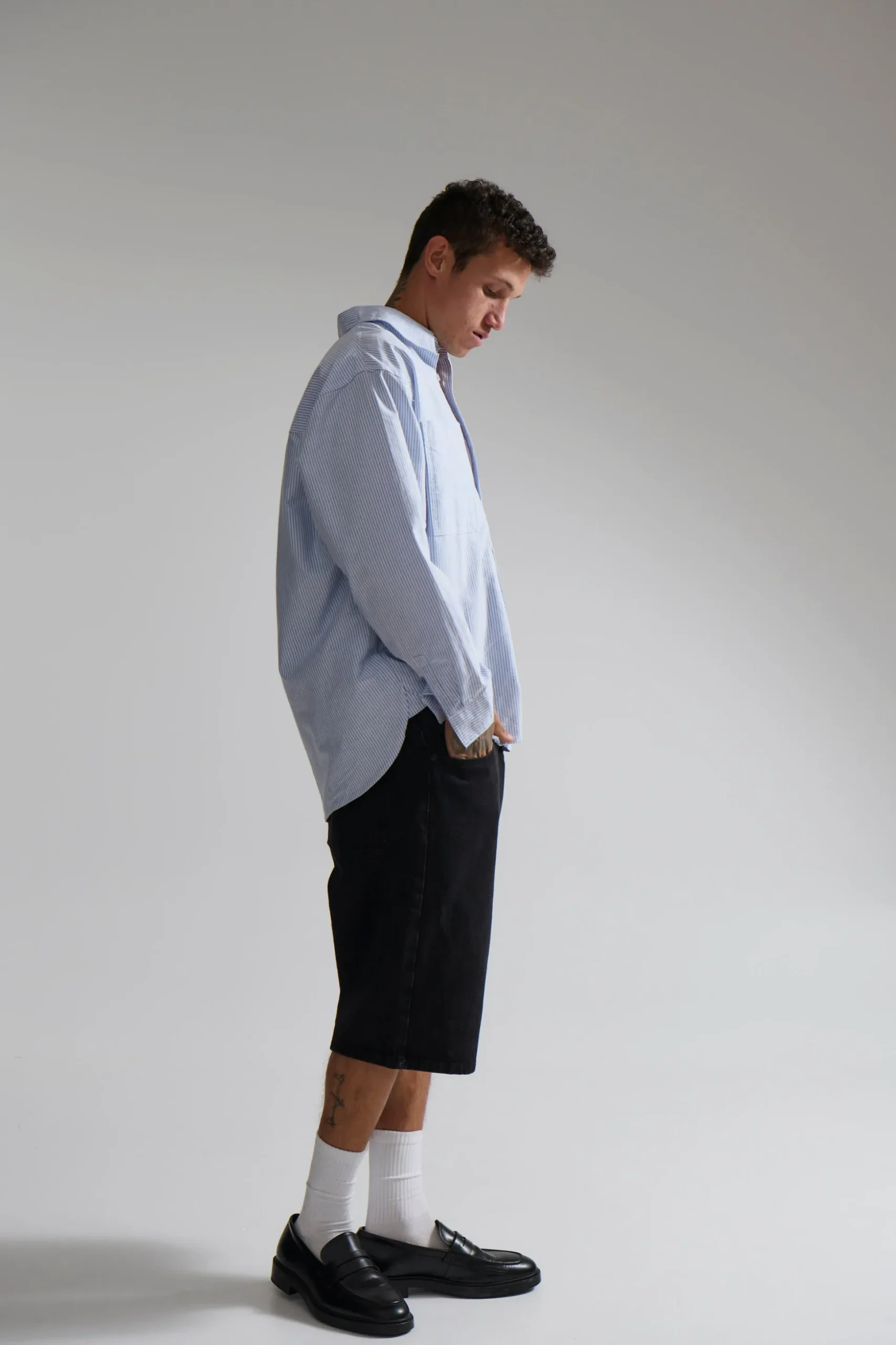 NTH Shirt Stripe Blue