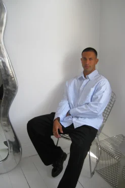 NTH Shirt Stripe Blue