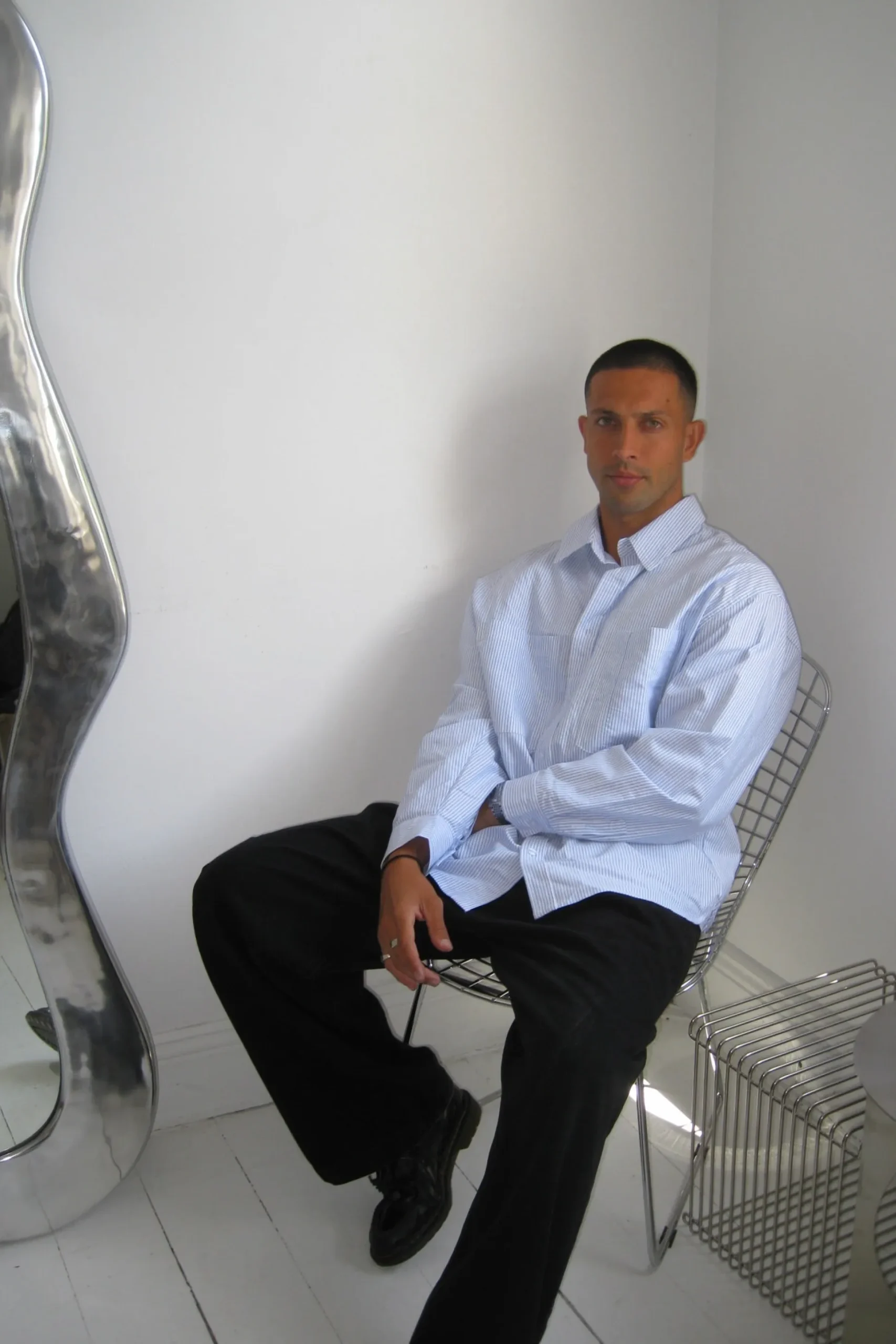 NTH Shirt Stripe Blue