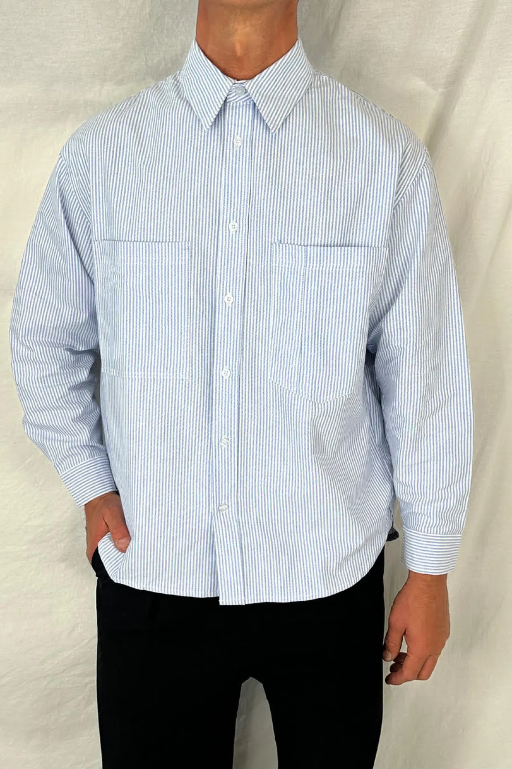 NTH Shirt Stripe Blue