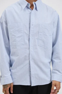 NTH Shirt Stripe Blue