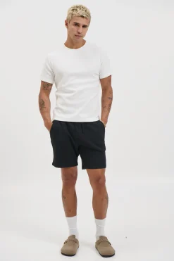 NTH Waffle Short Black