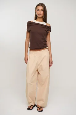 Nylah Knit Top Chocolate