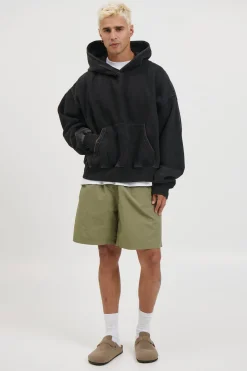 Nylon Walk Short Khaki