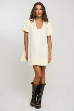 Oaks Mini Dress Butter