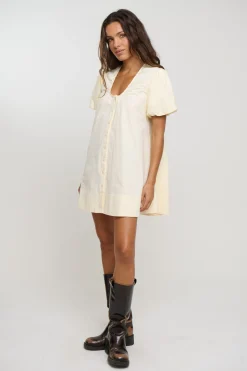 Oaks Mini Dress Butter