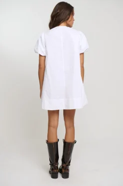 Oaks Mini Dress White