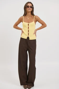 Odessa Knit Tank Top Pollen