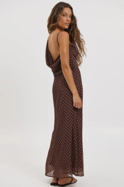 Oli Maxi Dress Brown