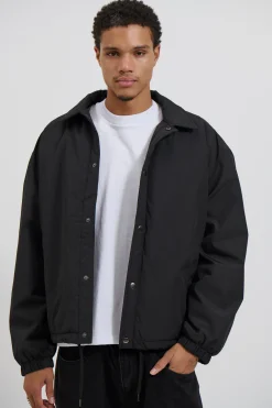 Padded Bomber Black