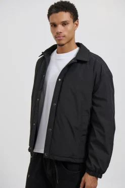 Padded Bomber Black
