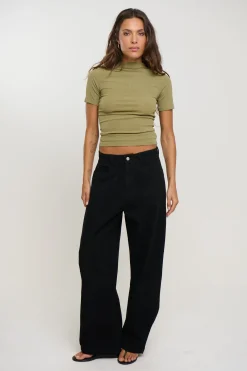 Palmer Jean Washed Black