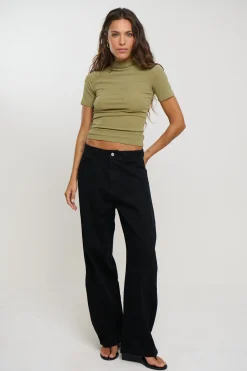 Palmer Jean Washed Black