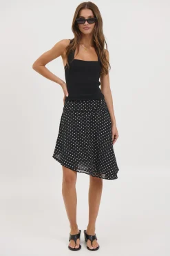 Paloma Midi Skirt Black