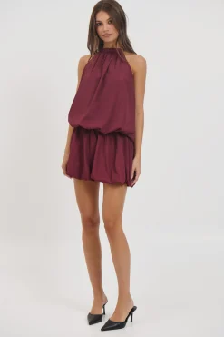 Paris Mini Dress Berry
