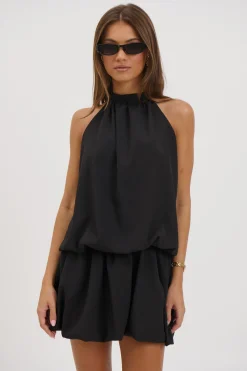 Paris Mini Dress Black