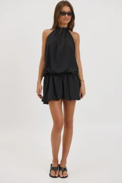 Paris Mini Dress Black