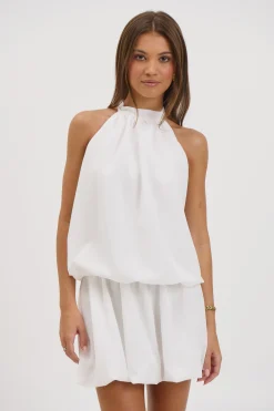 Paris Mini Dress White