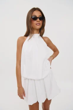 Paris Mini Dress White