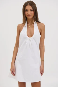 Penelope Mini Dress White