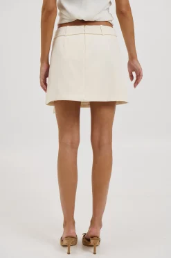 Piper Mini Skirt Cream
