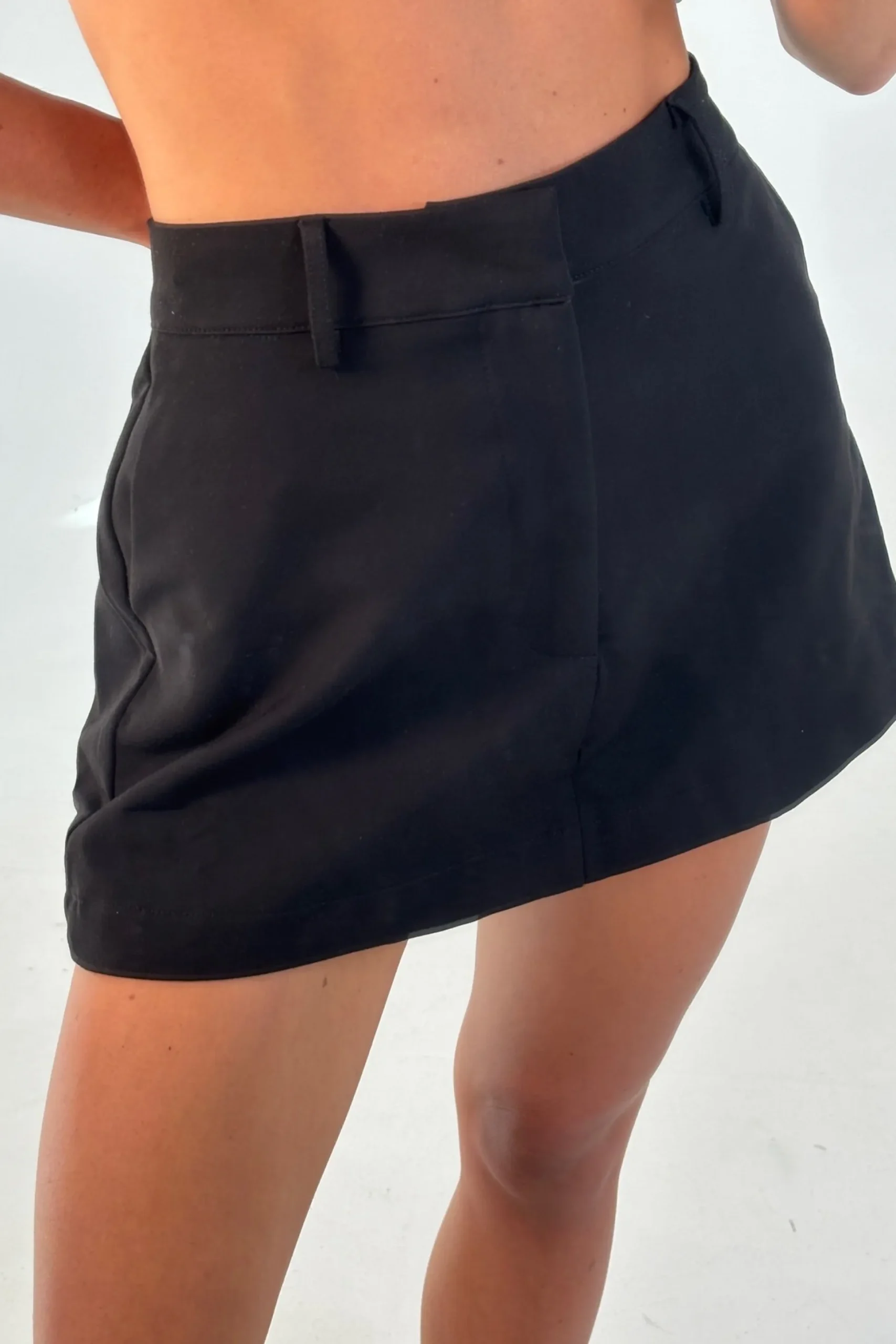 Pippa Mini Skirt Black