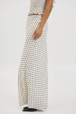 Poppy Maxi Skirt White
