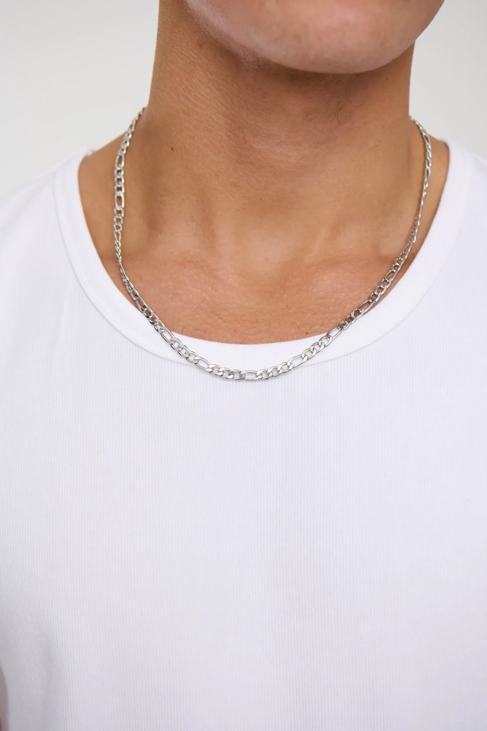 Premium NTH Hudson Cuban Chain White Gold Plated
