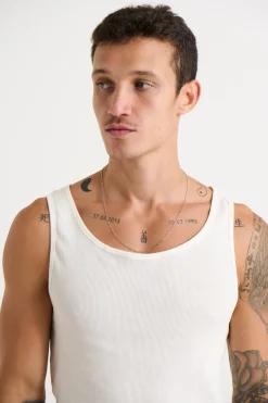 Premium NTH Paperclip Chain White Gold Plated