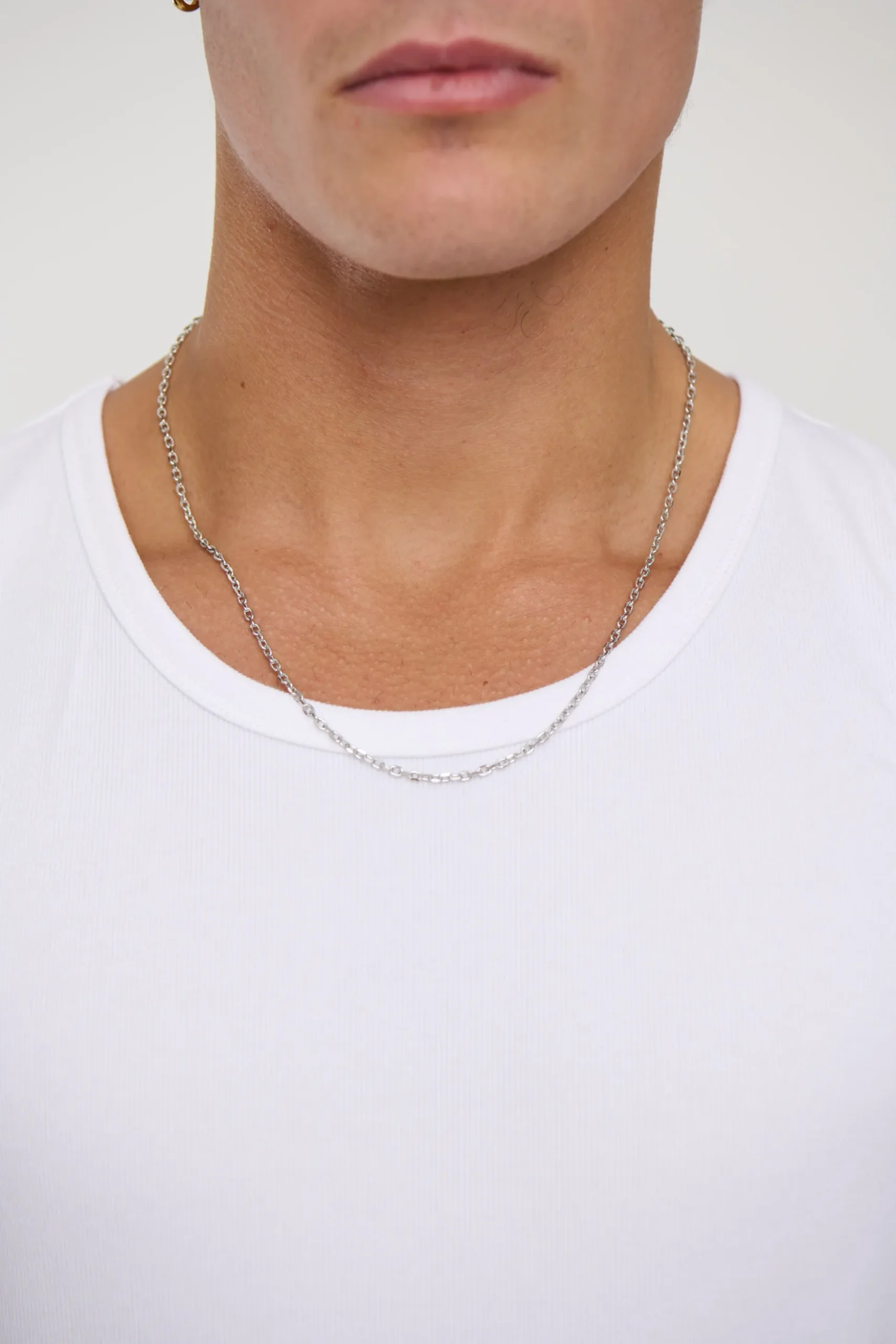 Premium NTH Theodore Chain White Gold Plated