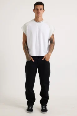 Raglan Crop Box Tank Heather Grey