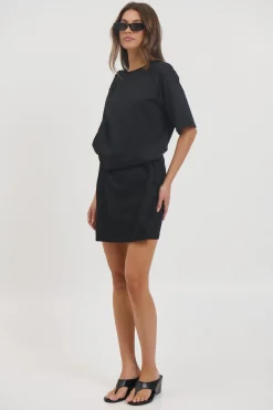 Raquel Mini Dress Black