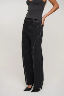 Reese Jean Washed Black