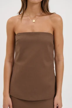 Riley Maxi Dress Chocolate