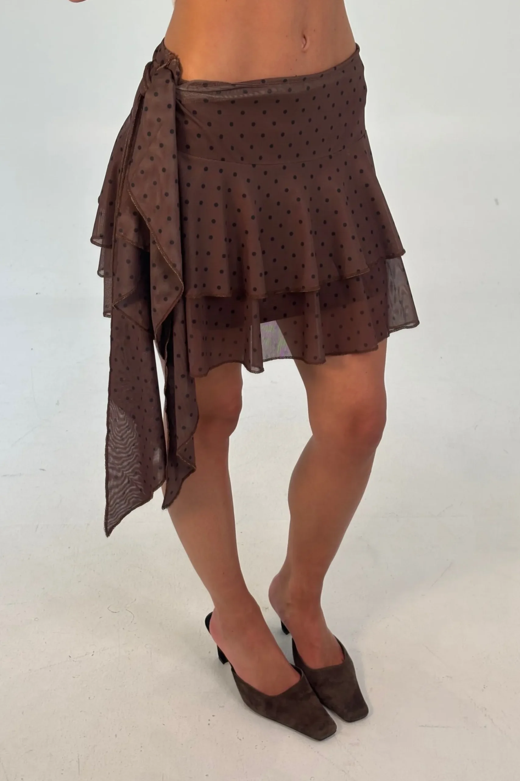 River Mini Skirt Chocolate