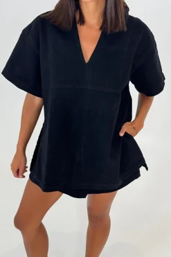 Rosemary Denim Shirt Washed Black