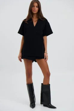 Rosemary Denim Shirt Washed Black