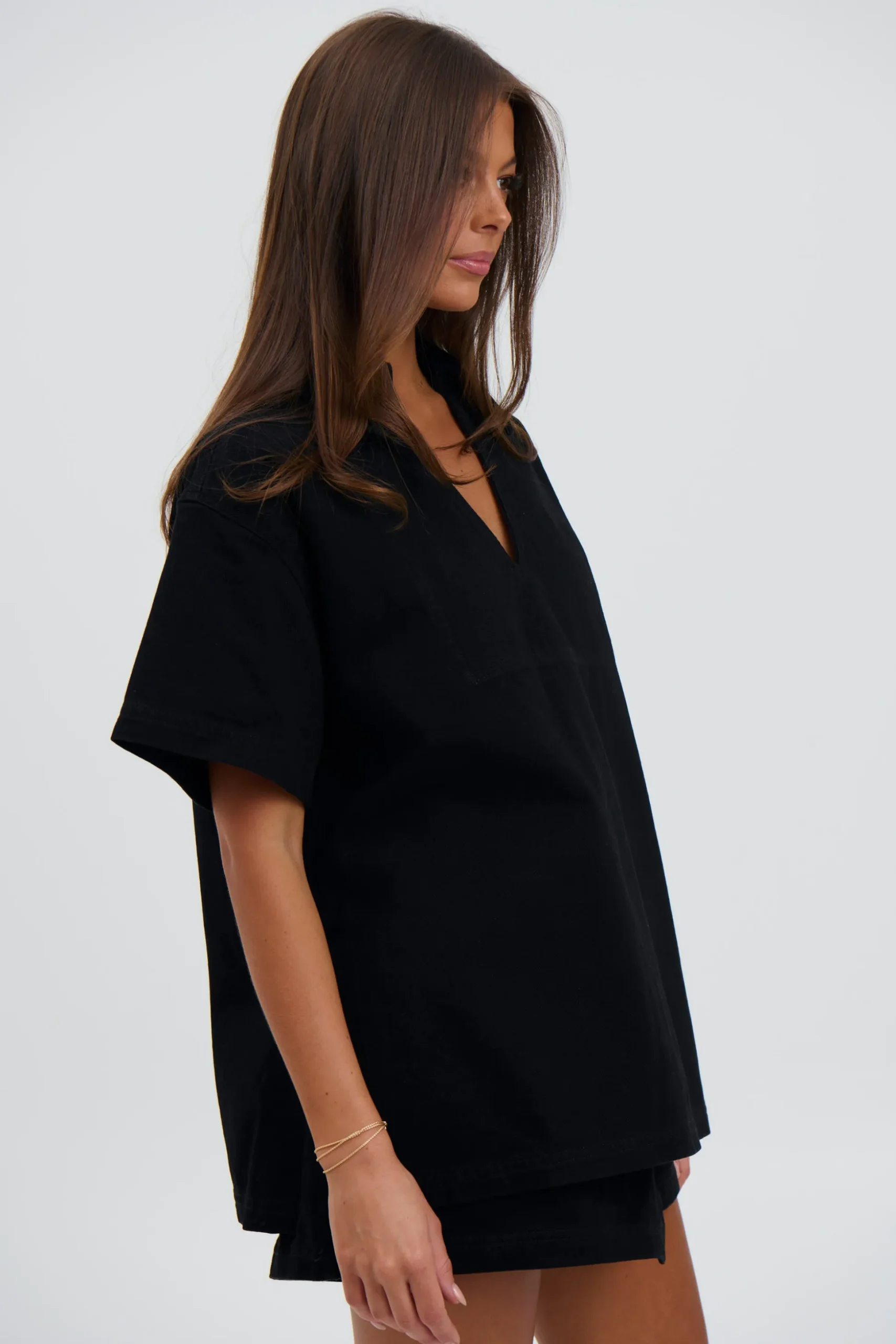 Rosemary Denim Shirt Washed Black