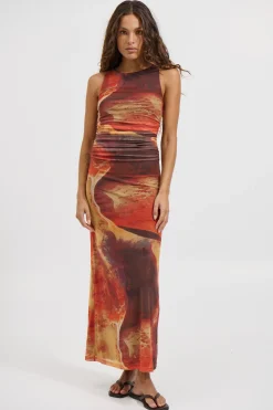 Rossi Maxi Dress Sunset
