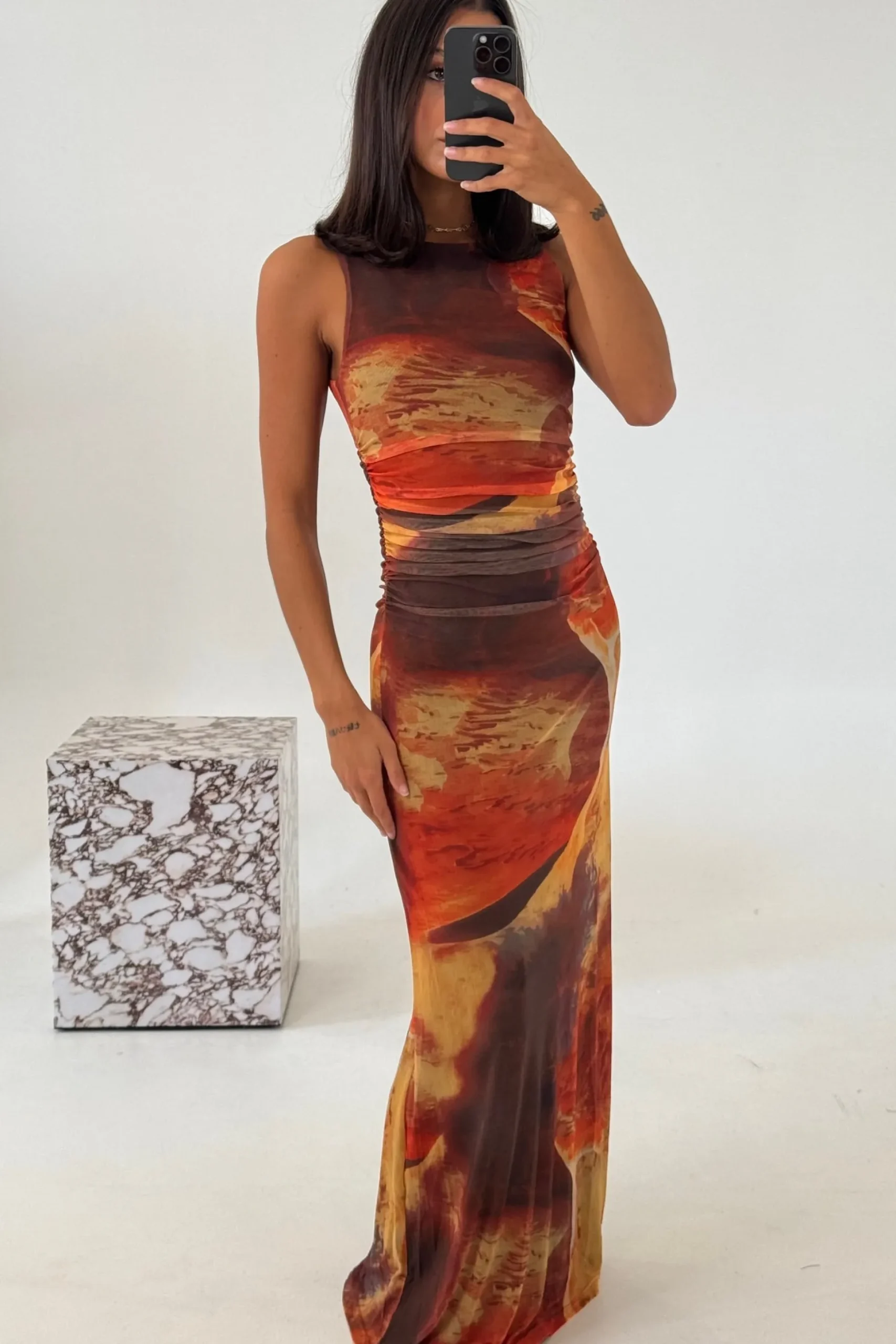 Rossi Maxi Dress Sunset