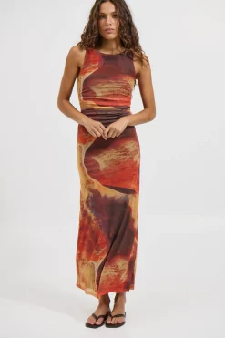 Rossi Maxi Dress Sunset