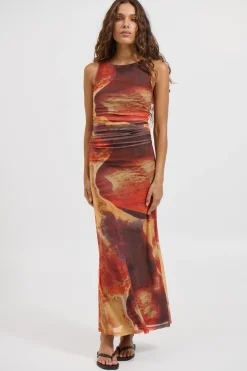 Rossi Maxi Dress Sunset